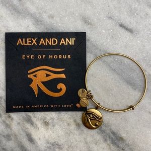 Alex + Ani Gold Eye of Horus Bracelet